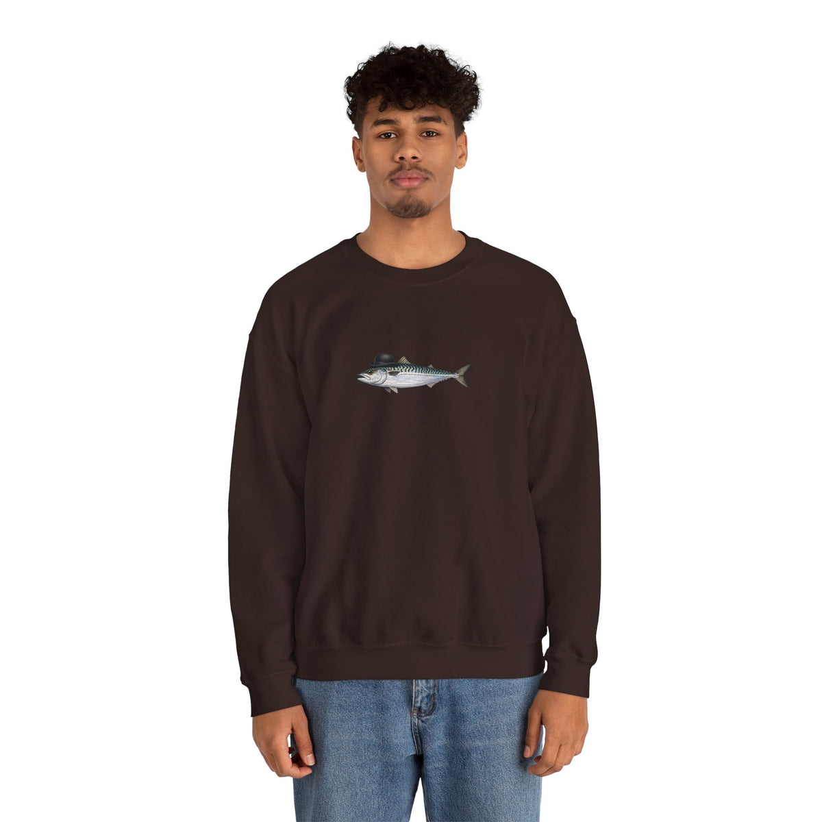 Mackerel Bowler Hat Sweatshirt