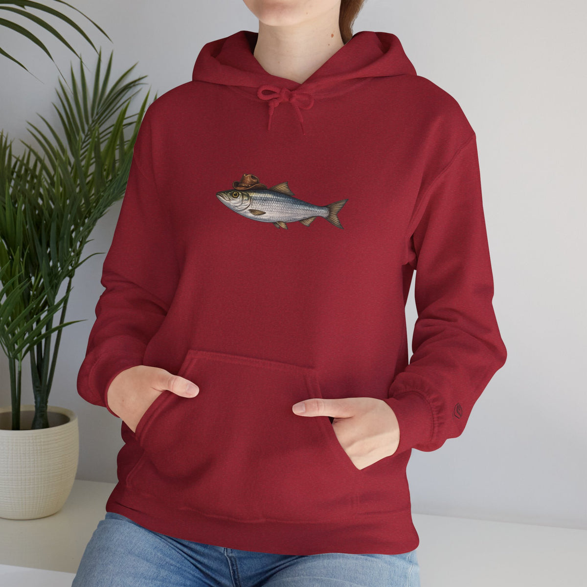 Herring Cowboy Hat Hoodie