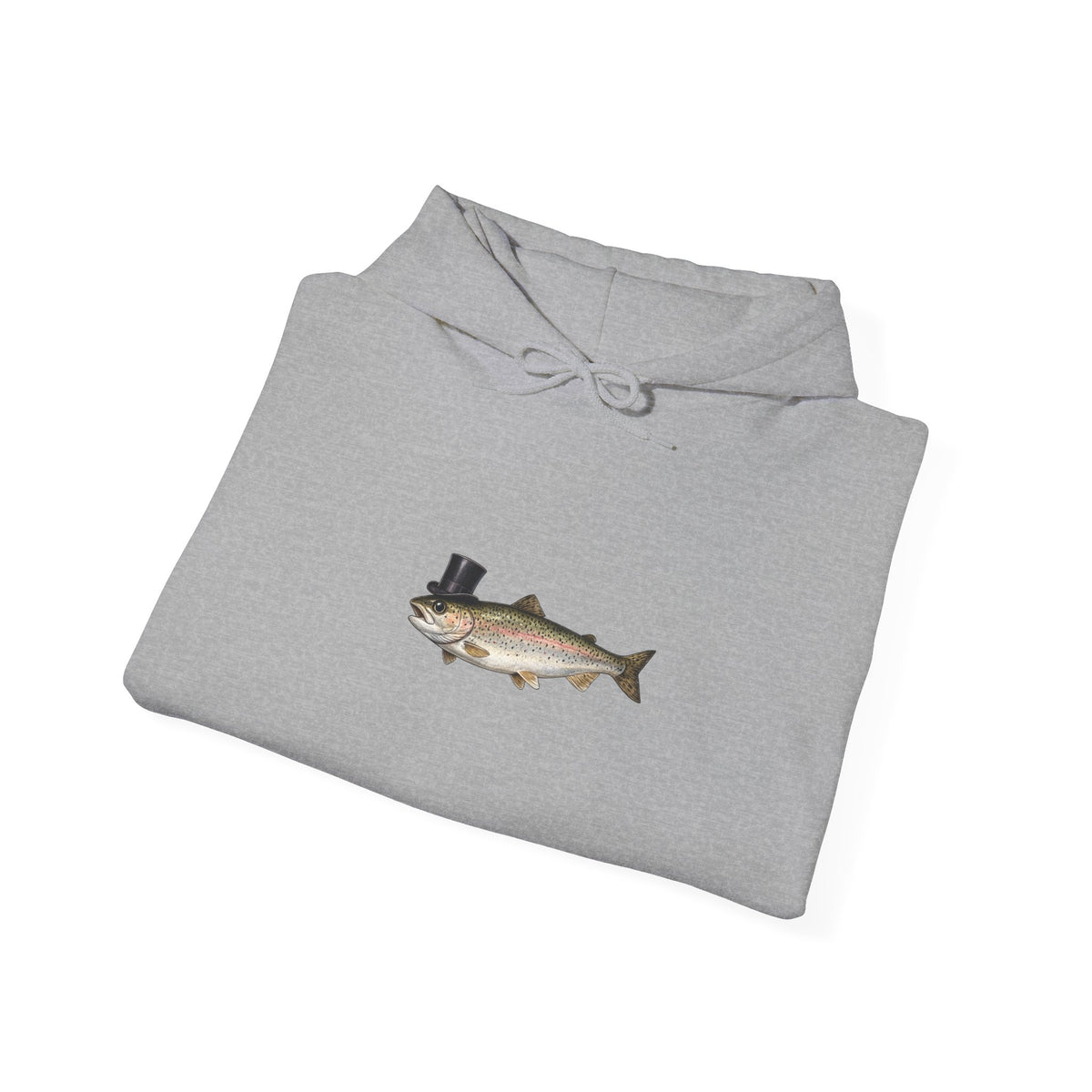 Rainbow Trout Top Hat Hoodie