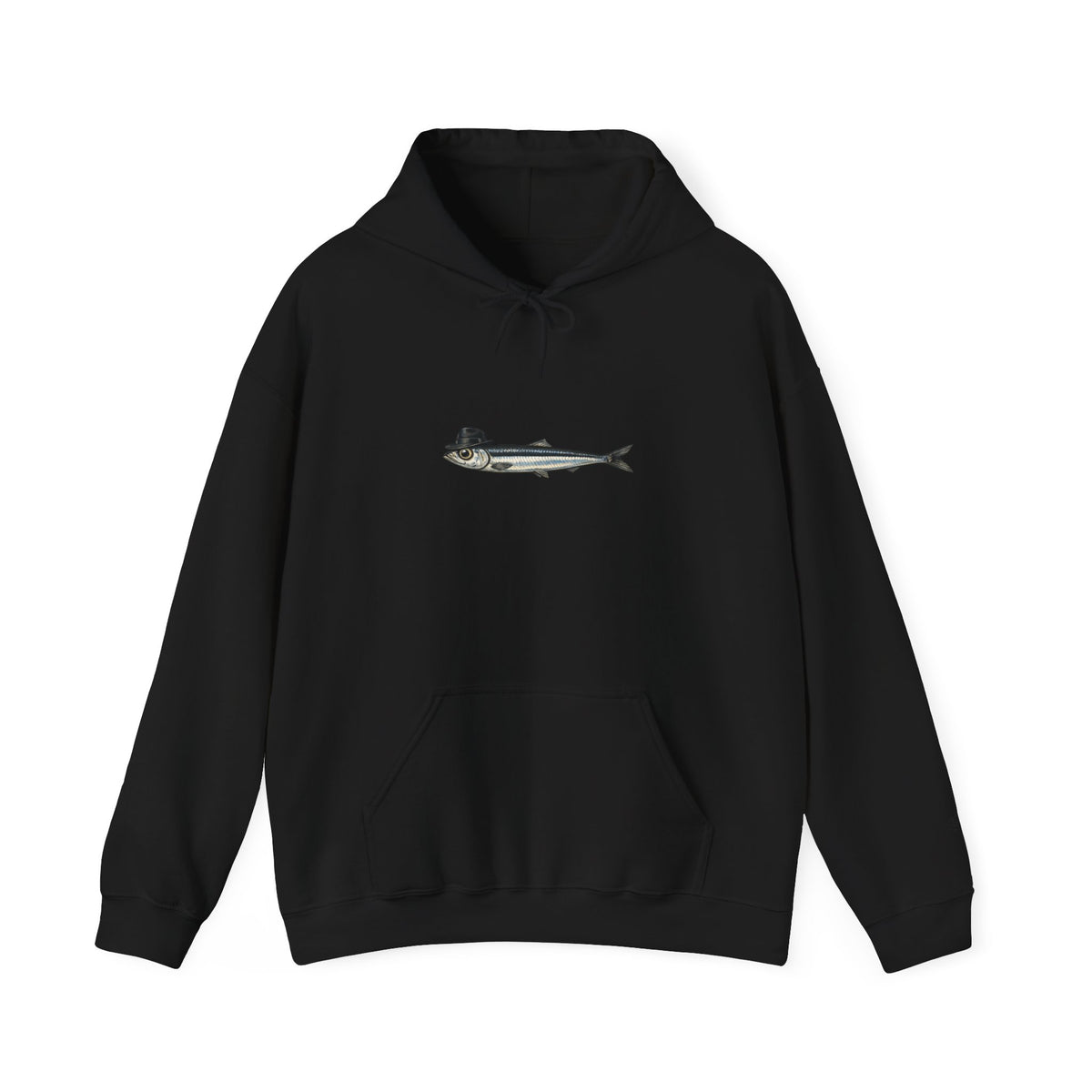 Anchovy Fedora Hoodie
