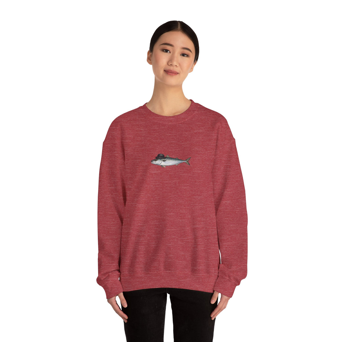 Mackerel Bowler Hat Sweatshirt