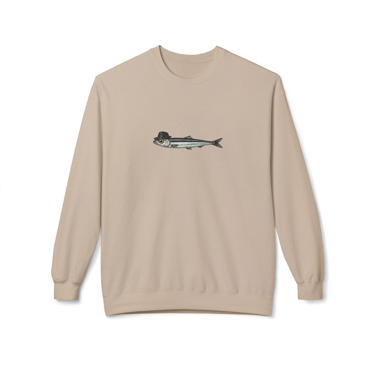 Anchovy Fedora Sweatshirt