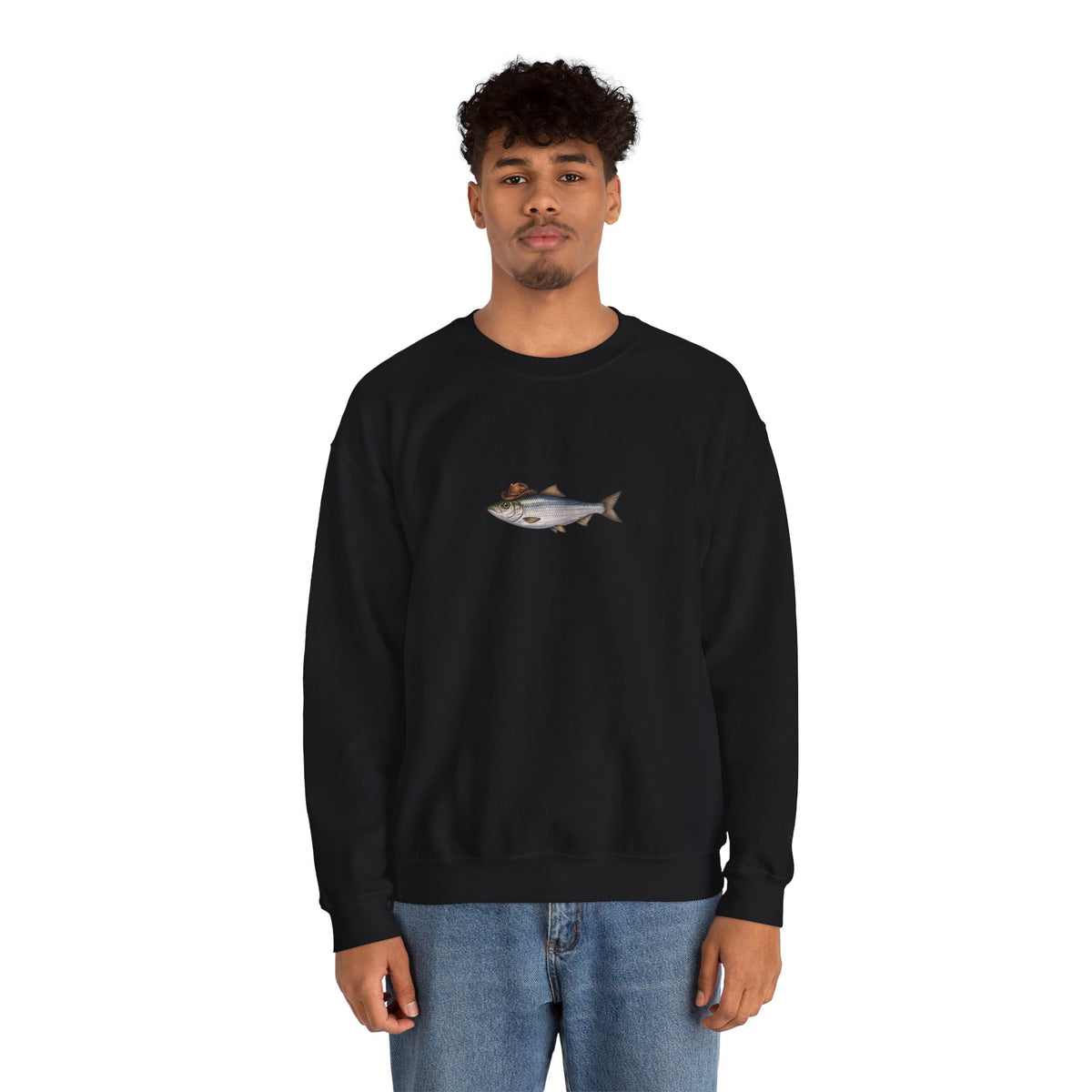 Cowboy Hat Herring Sweatshirt