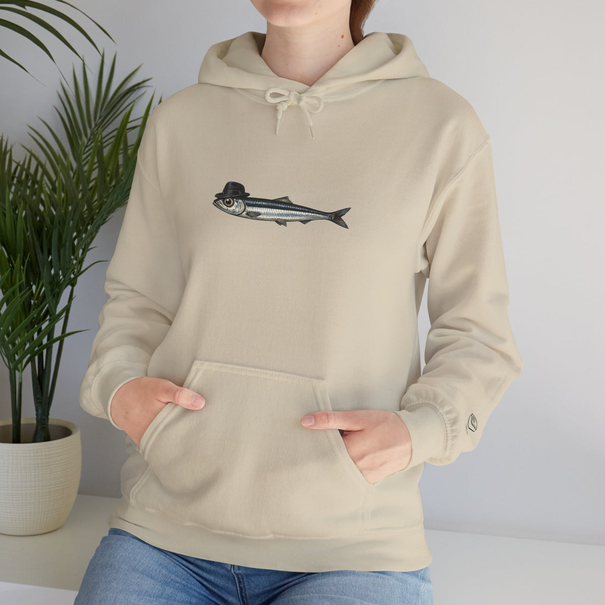 Anchovy Fedora Hoodie