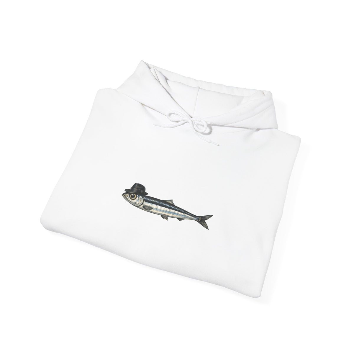 Anchovy Fedora Hoodie