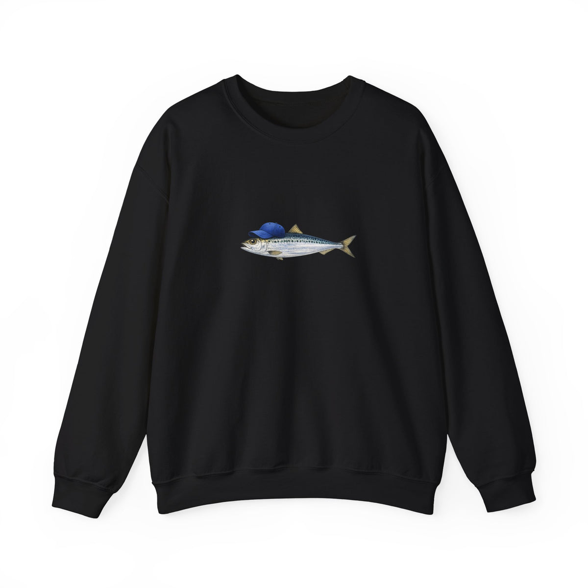 Sardine Baseball Cap Sweatshirt