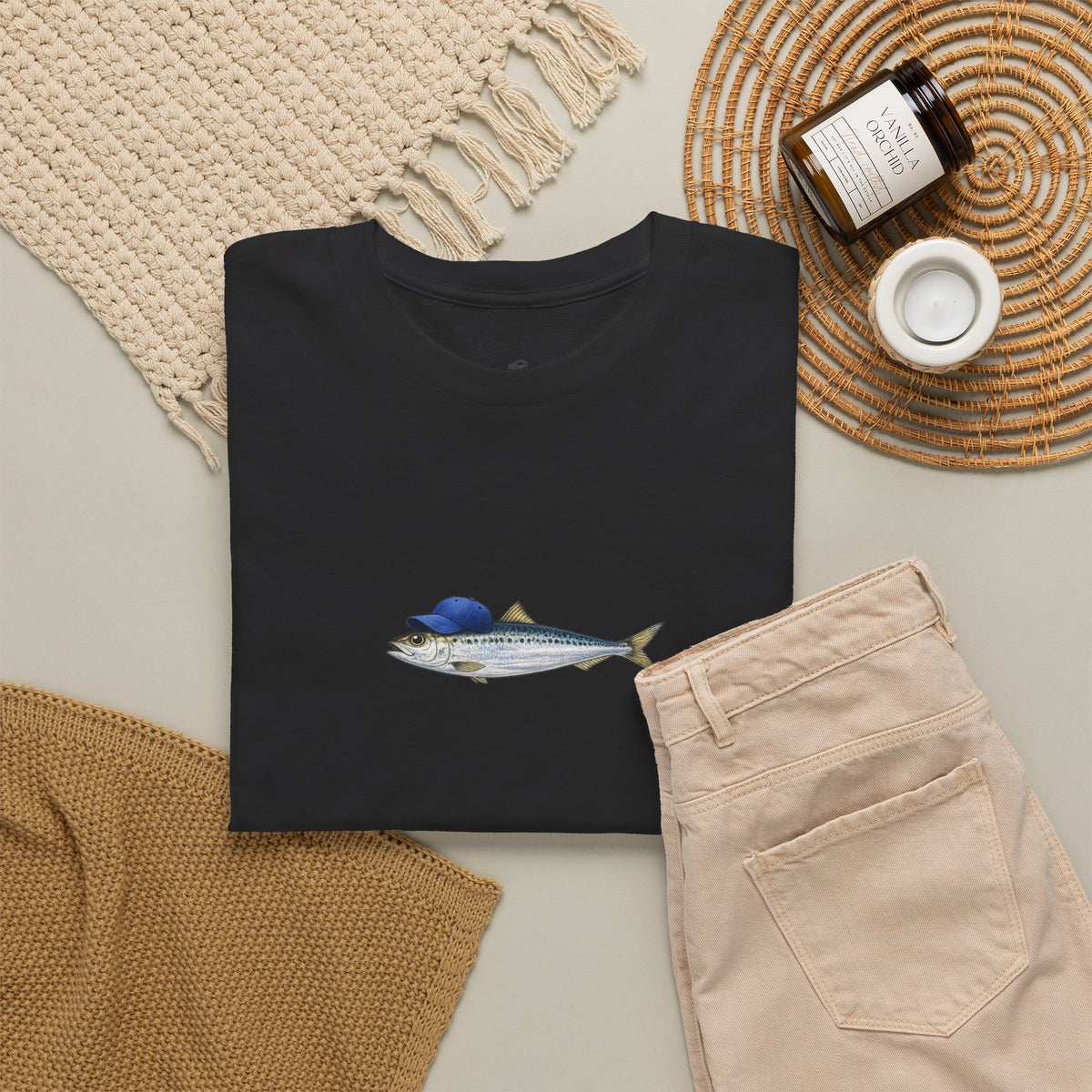 Sardine Baseball Cap T-Shirt