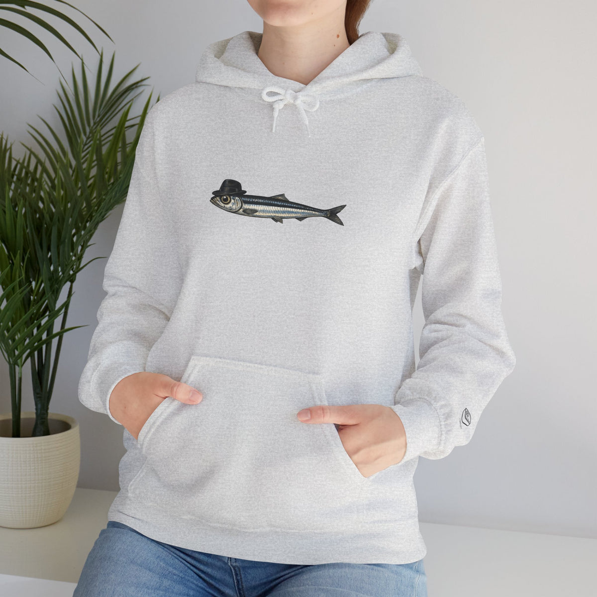 Anchovy Fedora Hoodie