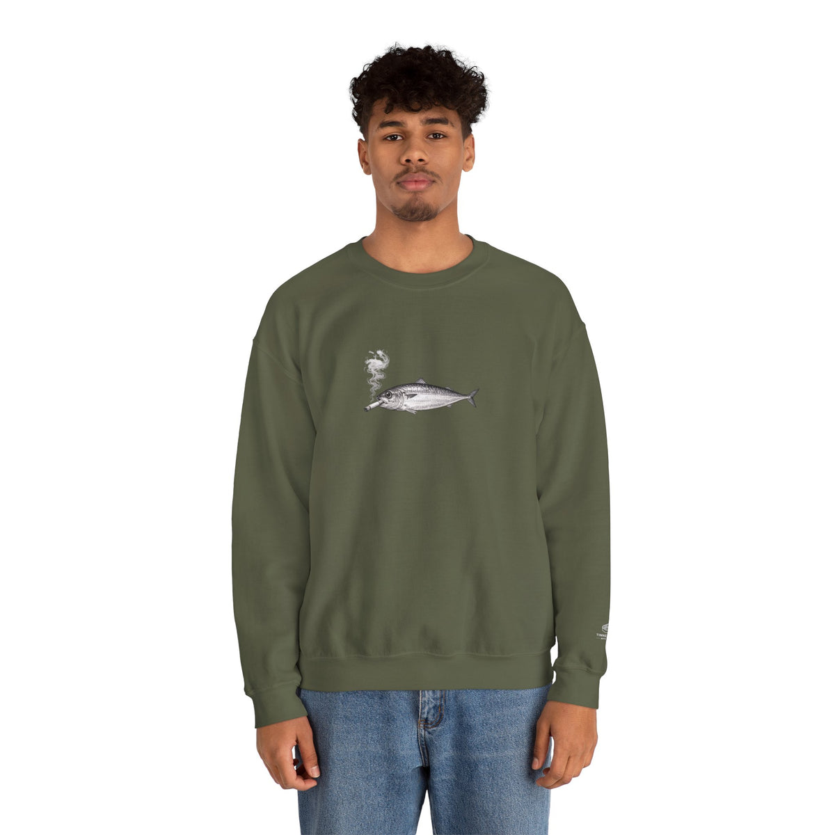 Smoking Sardine Sweatshirt