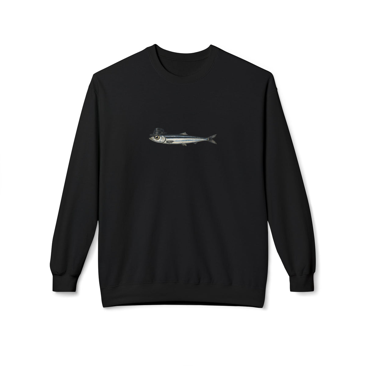 Anchovy Fedora Sweatshirt