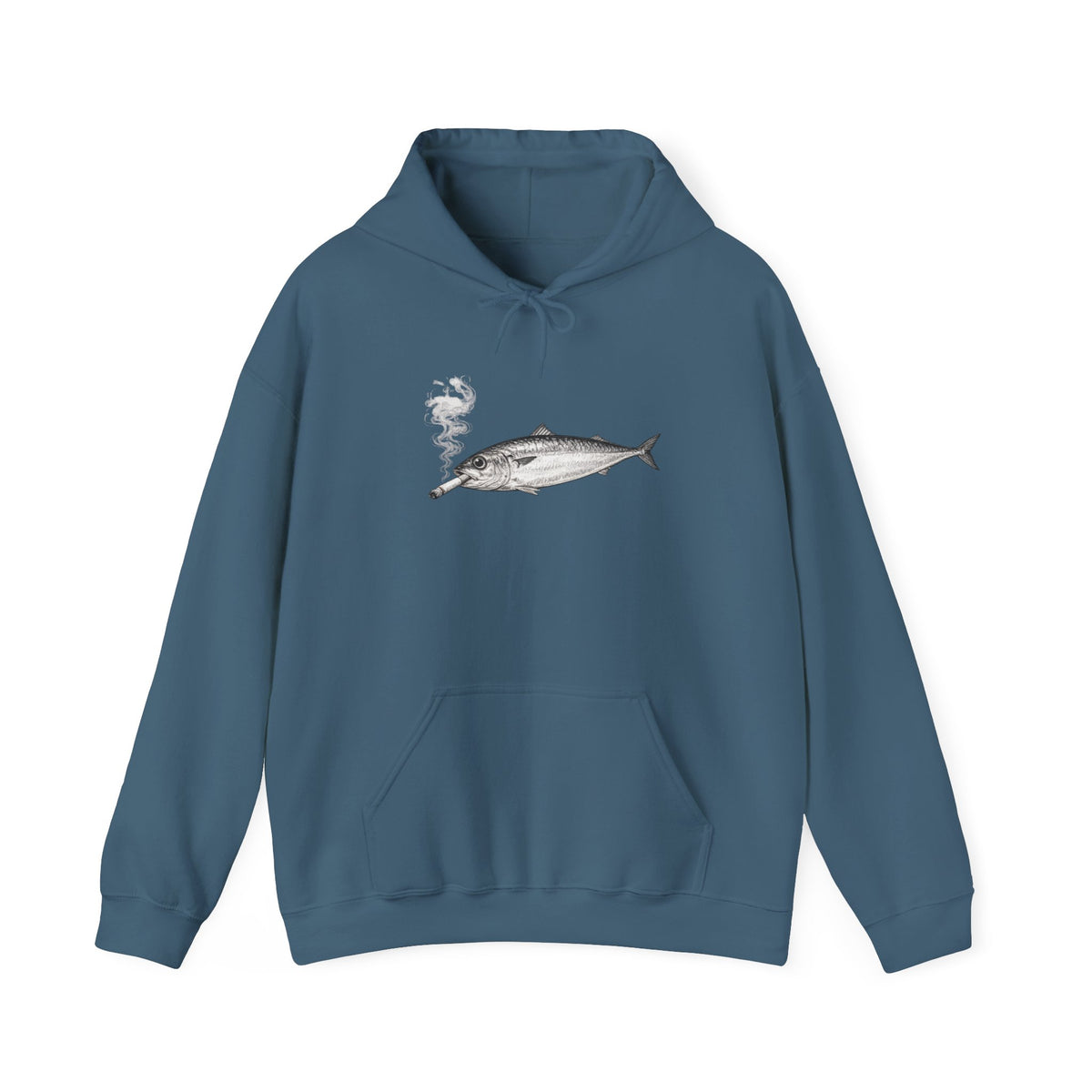 Smoking Fish Hoodie