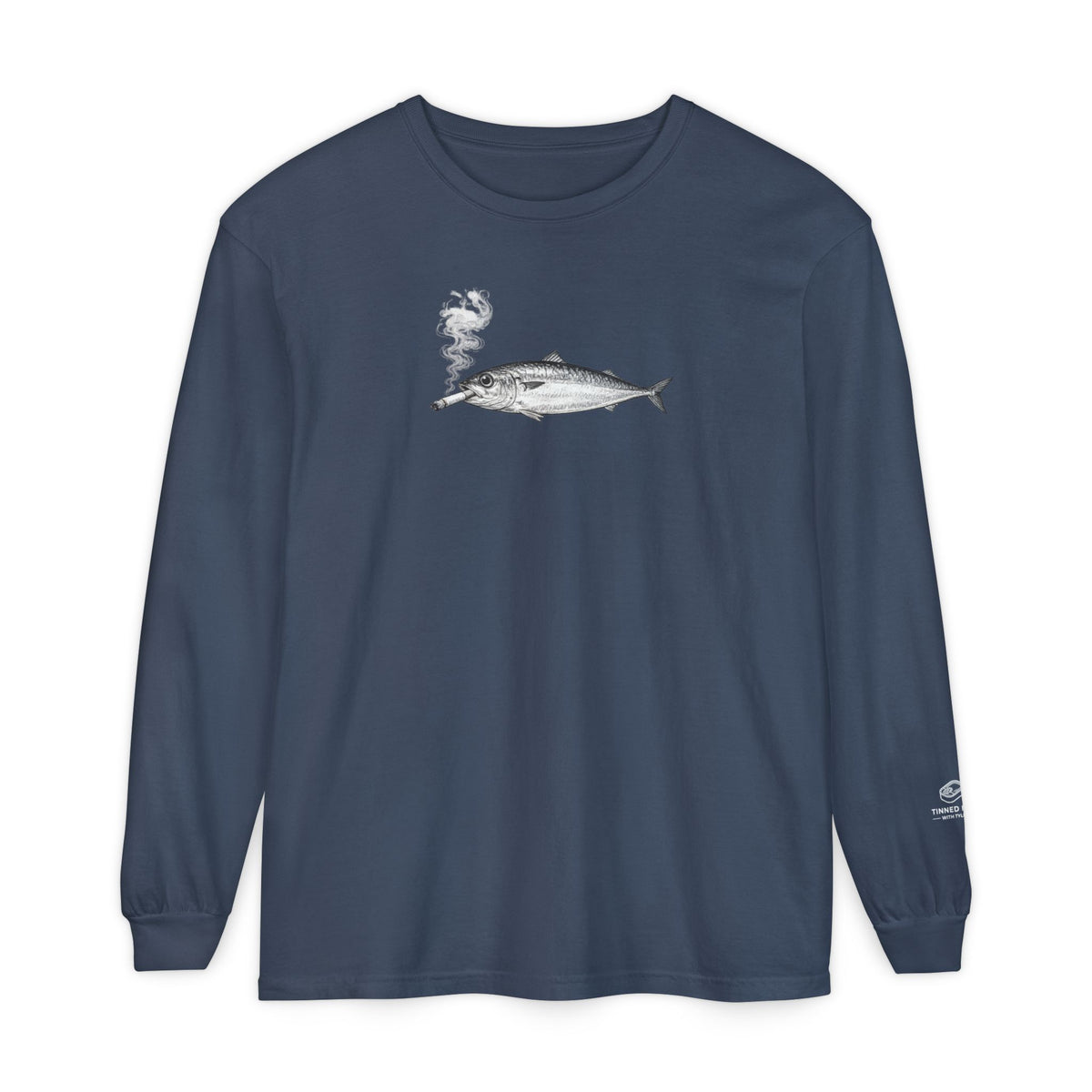 Smoking Fish Long Sleeve shirt