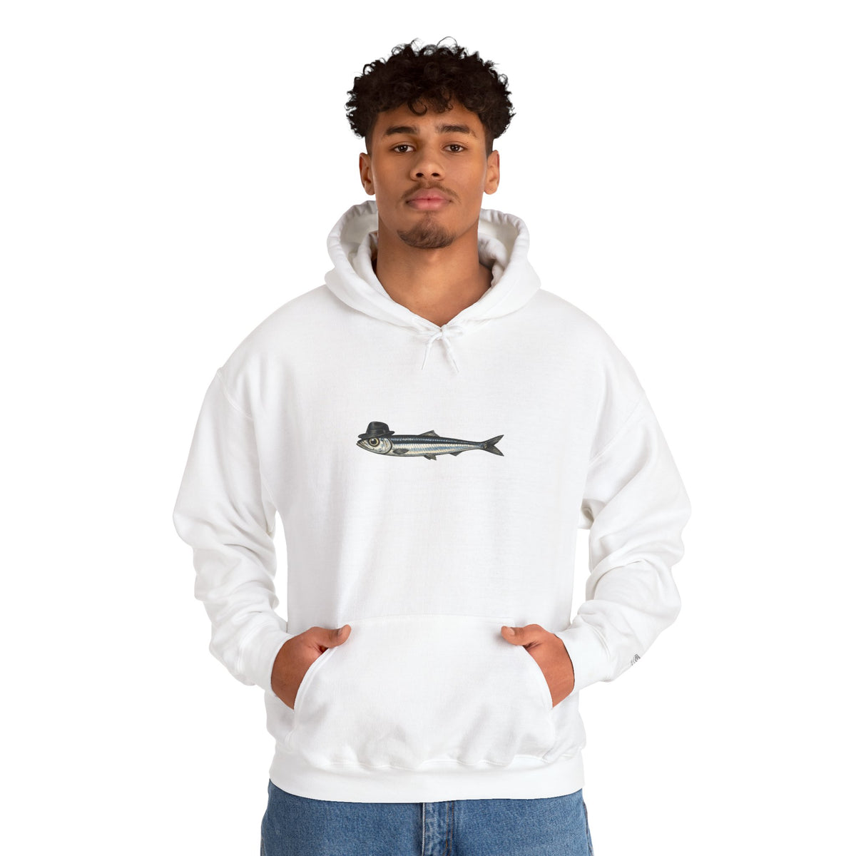 Anchovy Fedora Hoodie