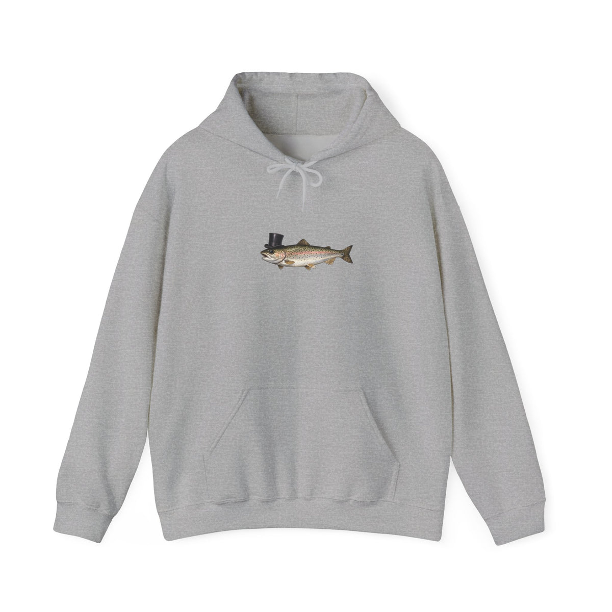 Rainbow Trout Top Hat Hoodie