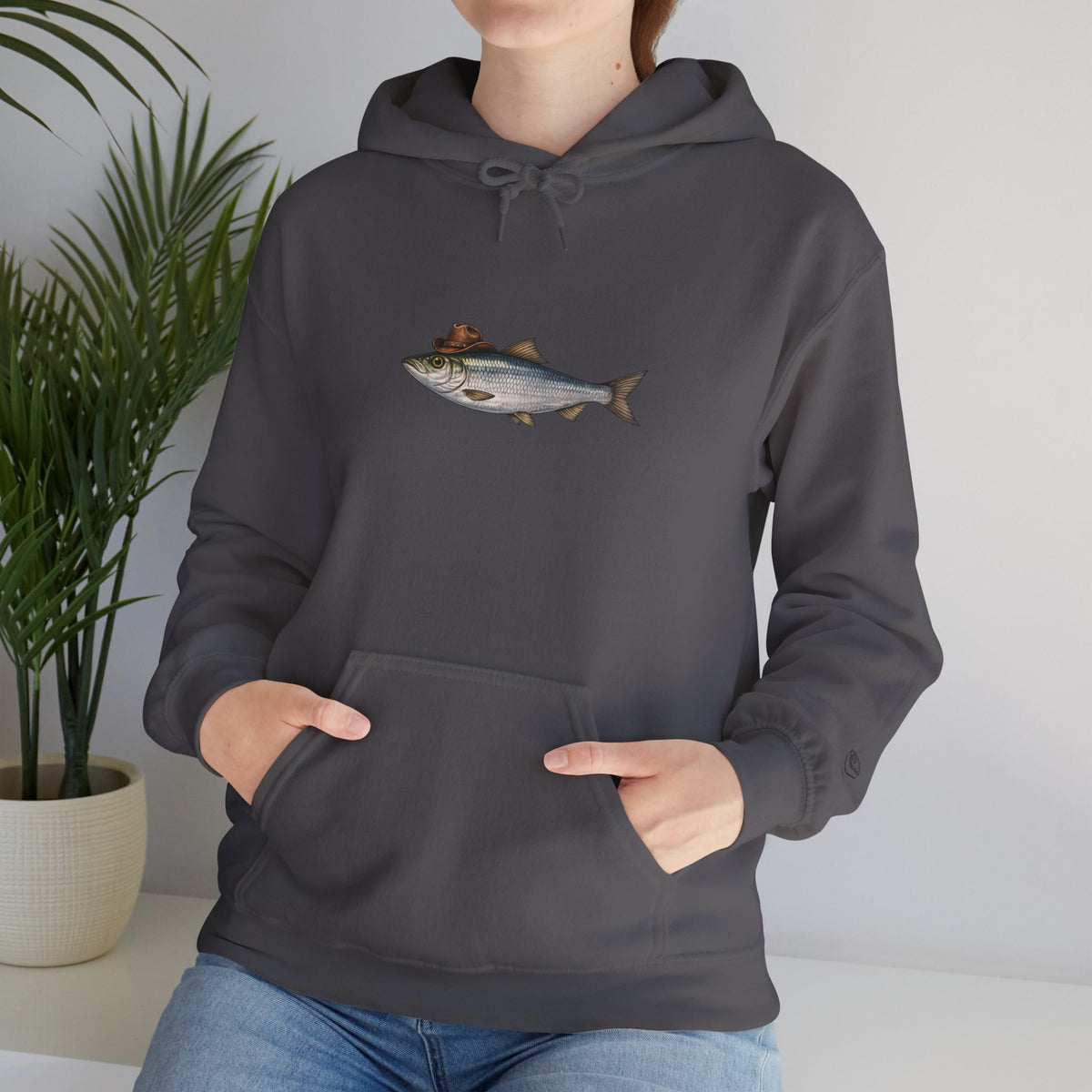 Herring Cowboy Hat Hoodie