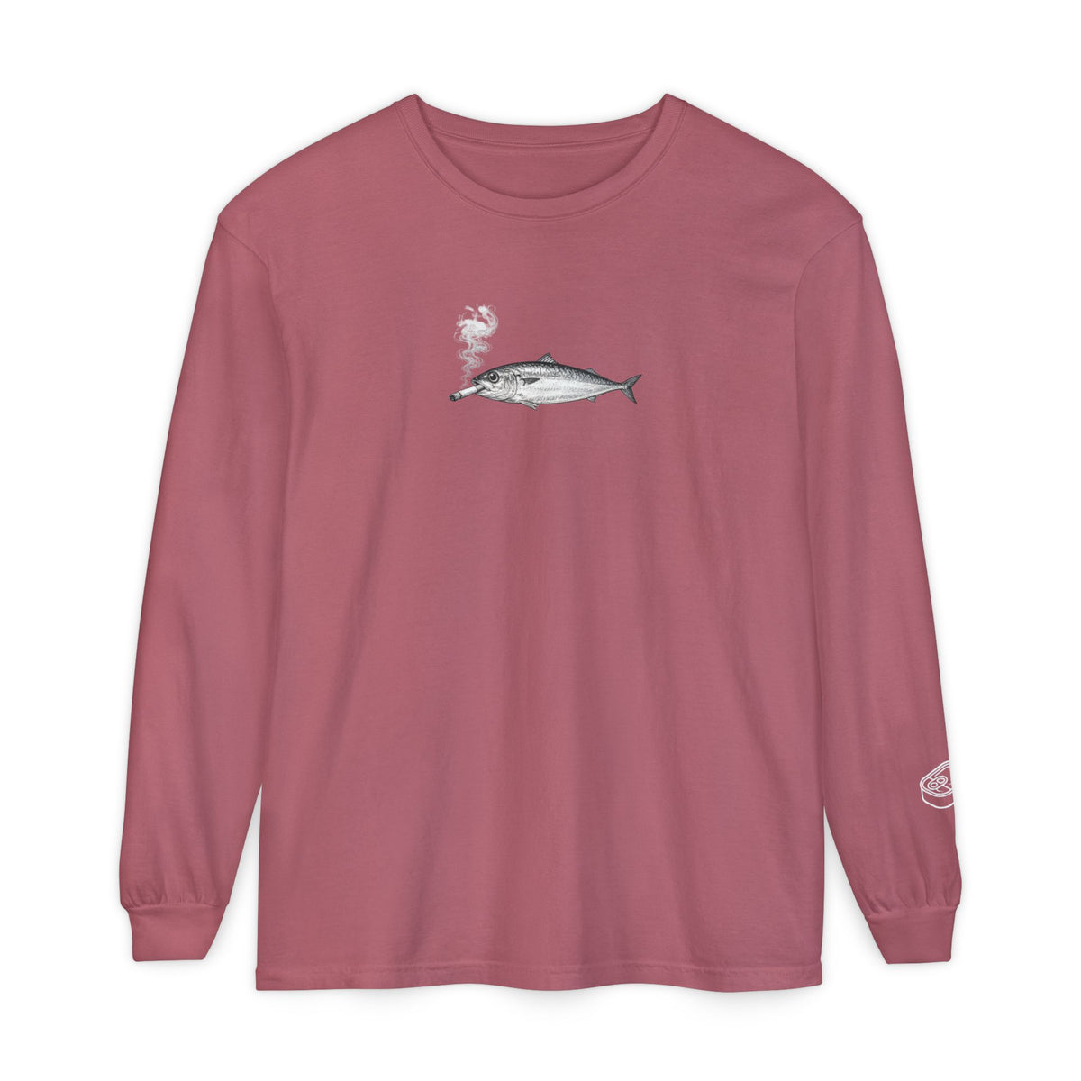 Smoking Fish Long Sleeve shirt