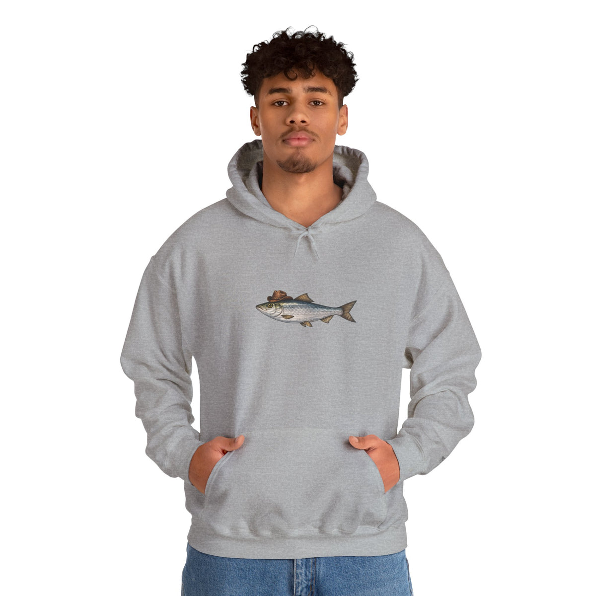 Herring Cowboy Hat Hoodie