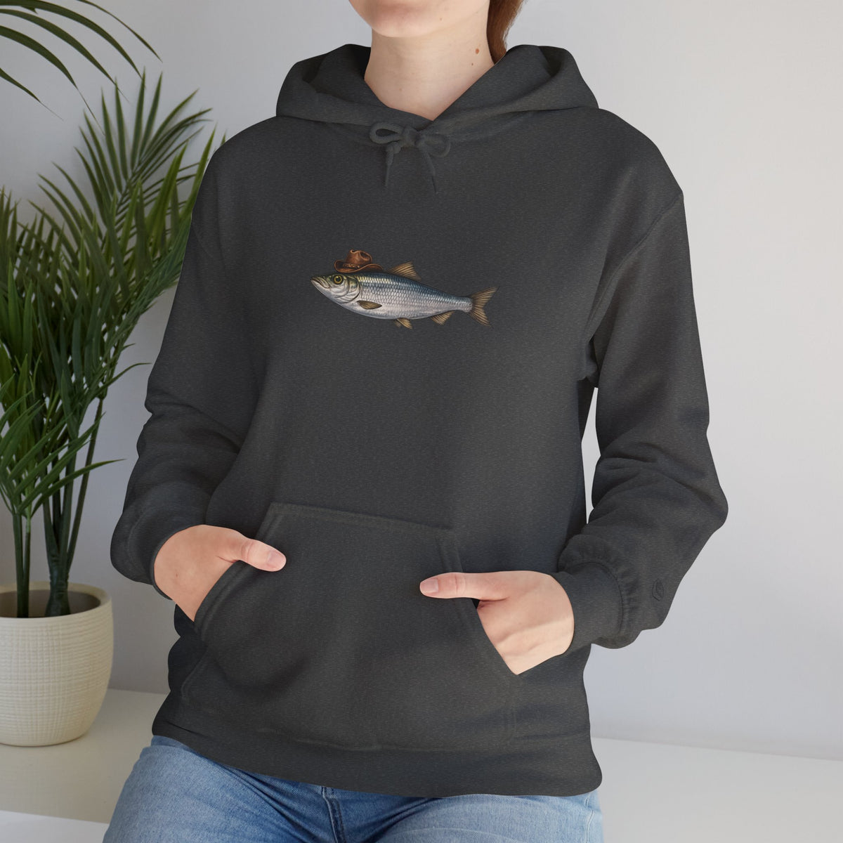 Herring Cowboy Hat Hoodie