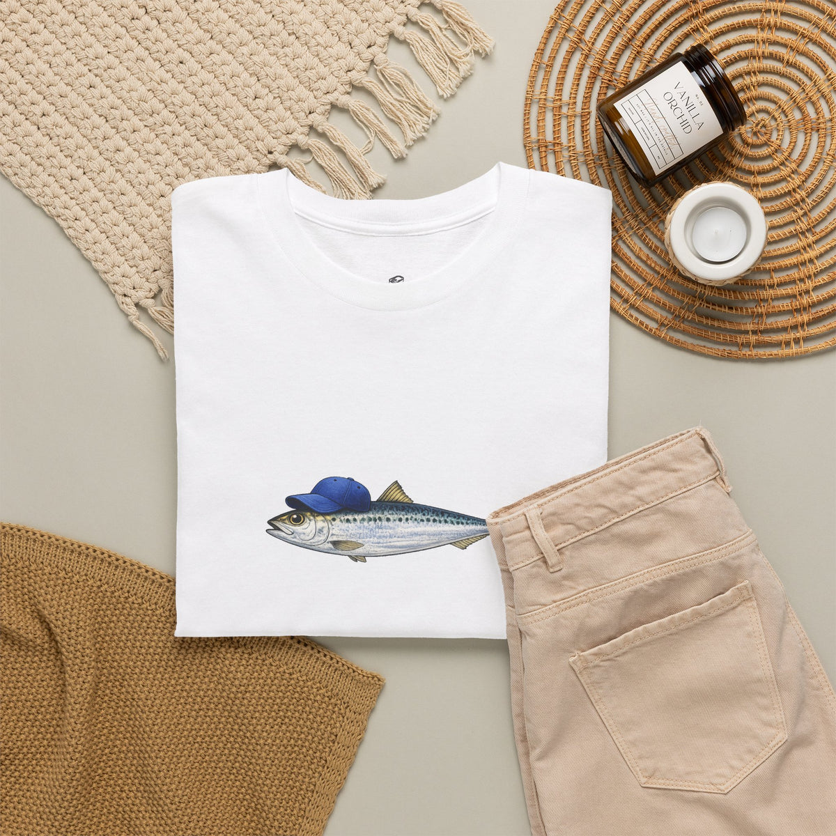 Sardine Baseball Cap T-Shirt