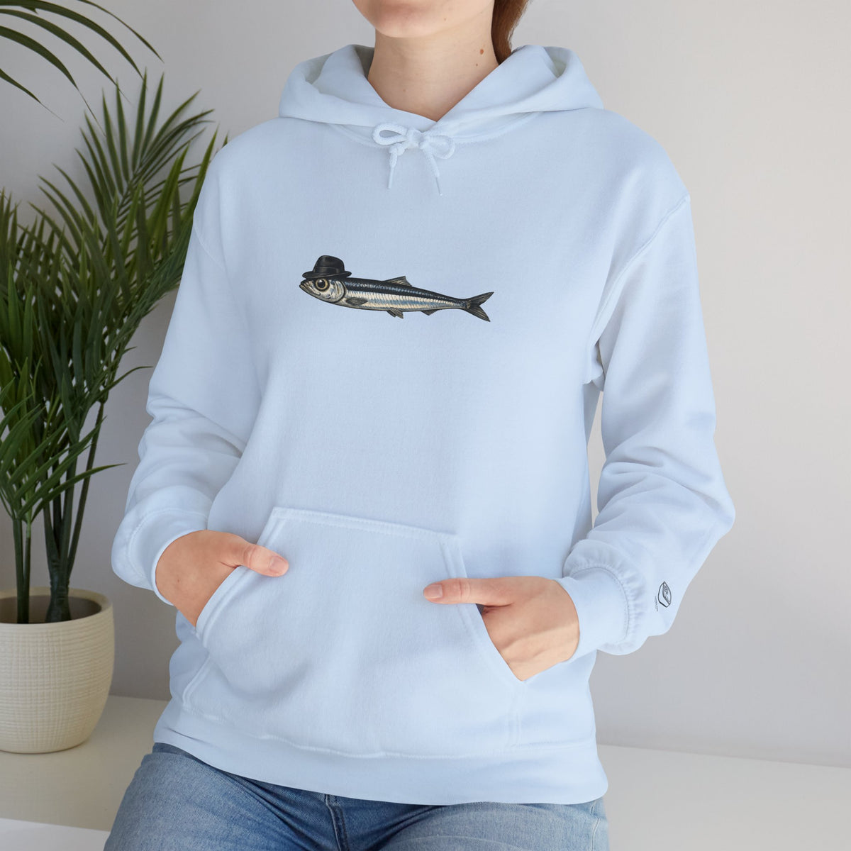 Anchovy Fedora Hoodie