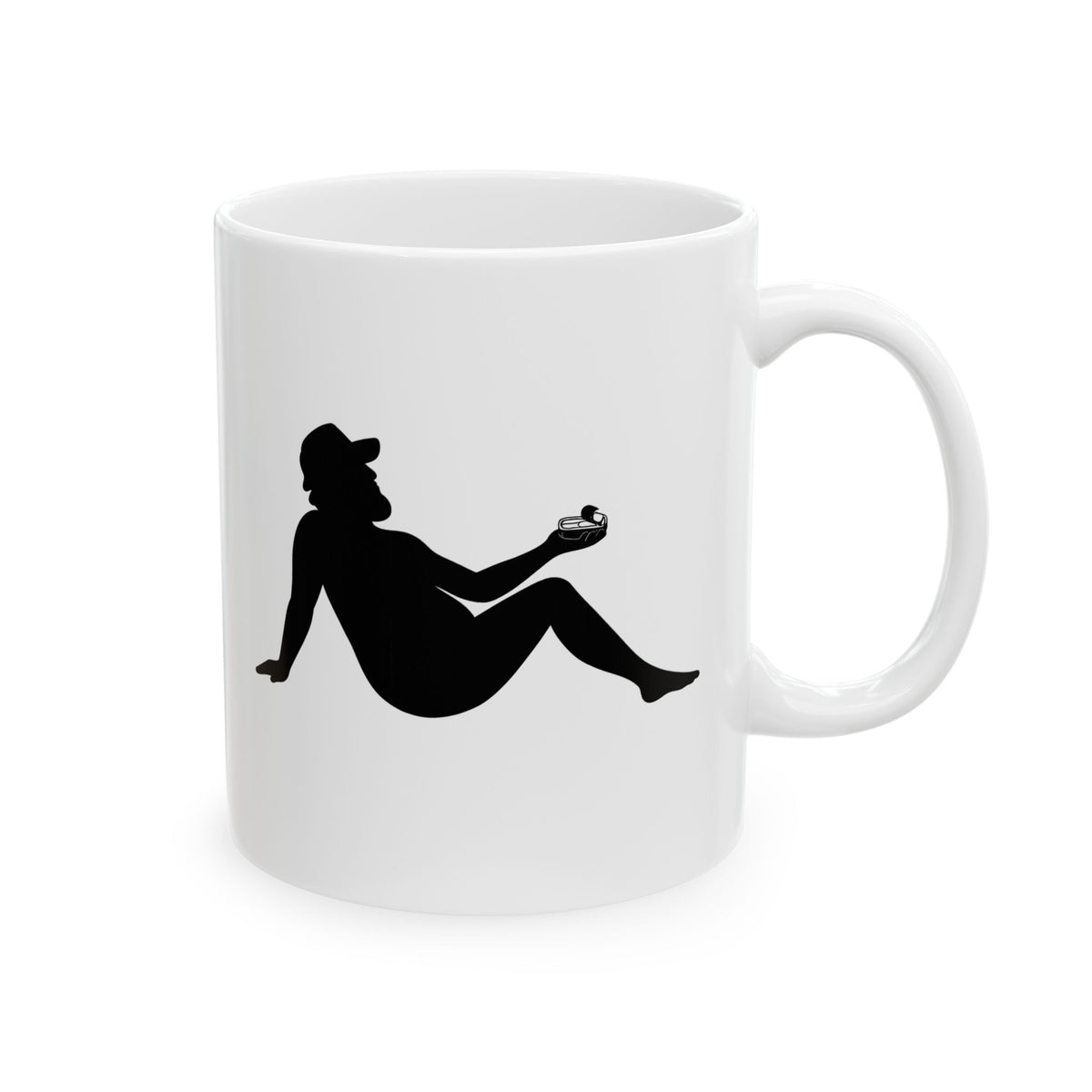 Silhouette Tinned Fish Mug