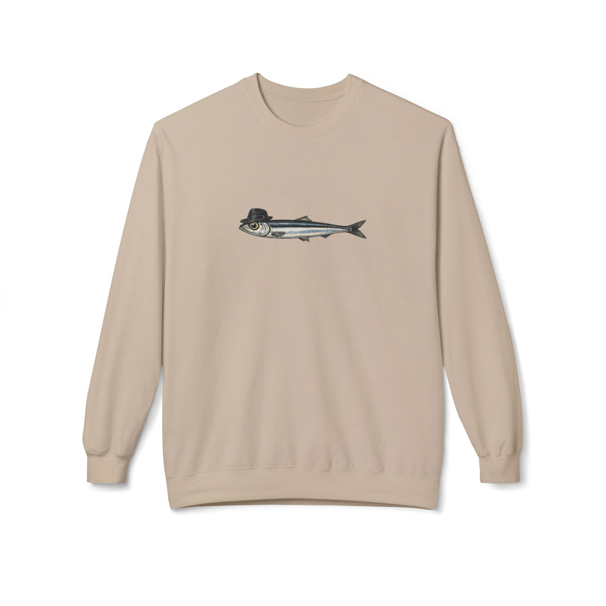Anchovy Fedora Sweatshirt