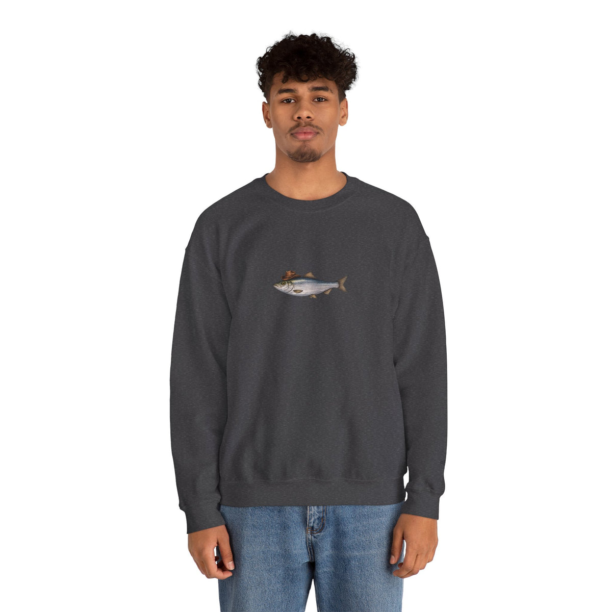 Cowboy Hat Herring Sweatshirt