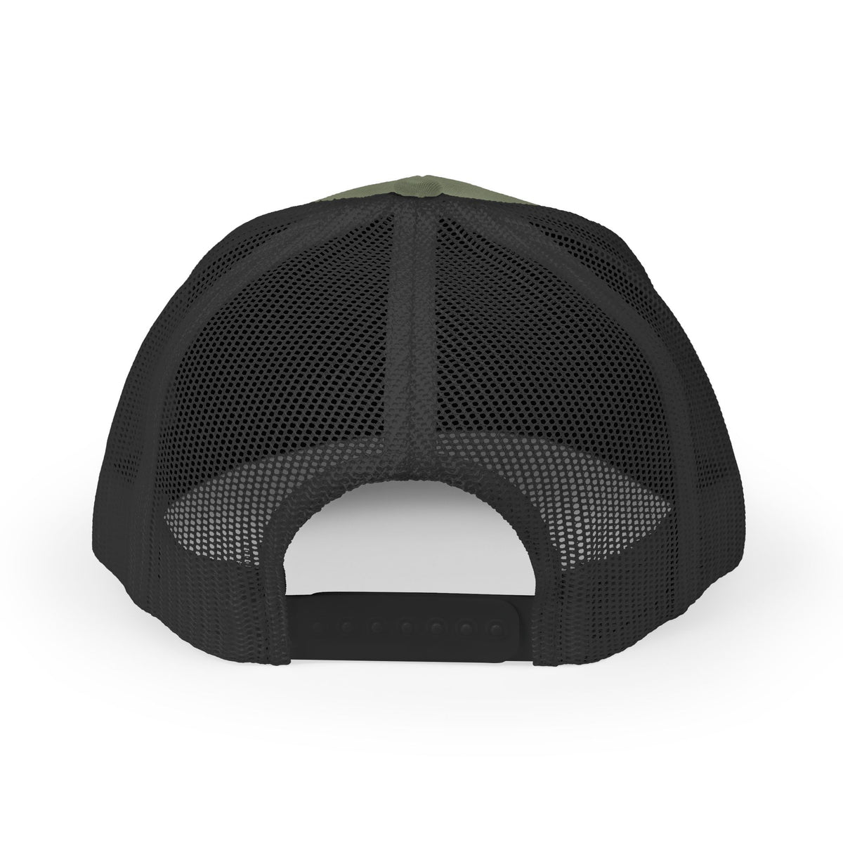 Low-key Silhouette Embroidered Mesh Snapback