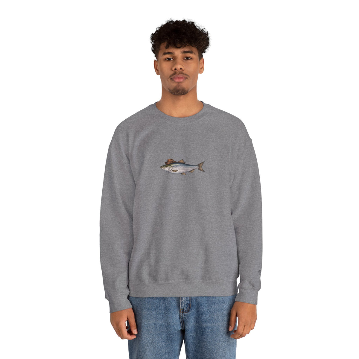 Cowboy Hat Herring Sweatshirt
