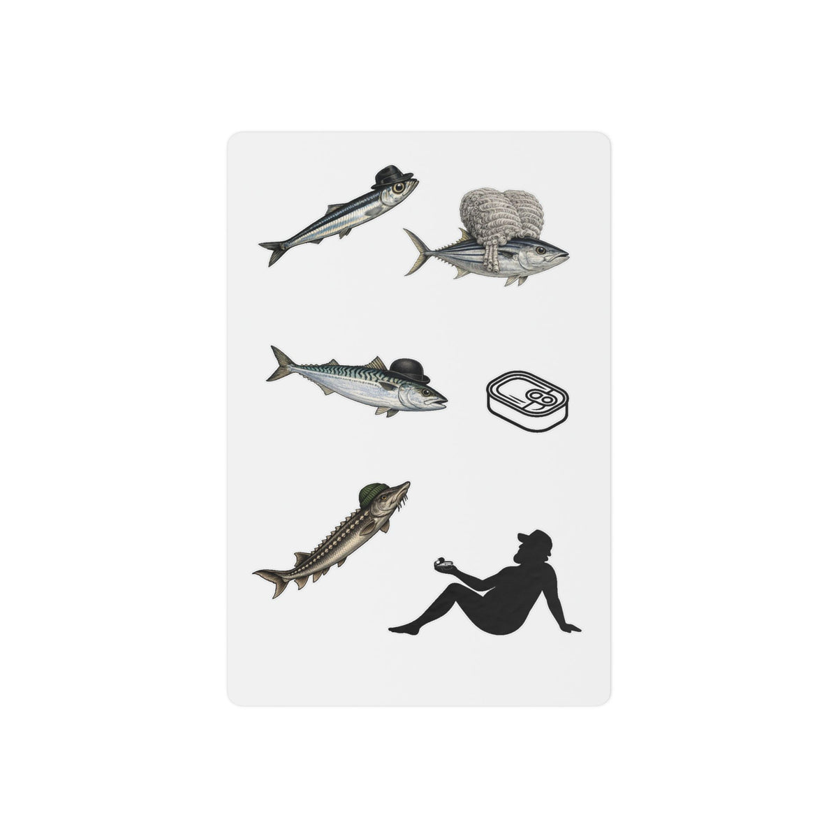 Fishy Friends Temporary Tattoos