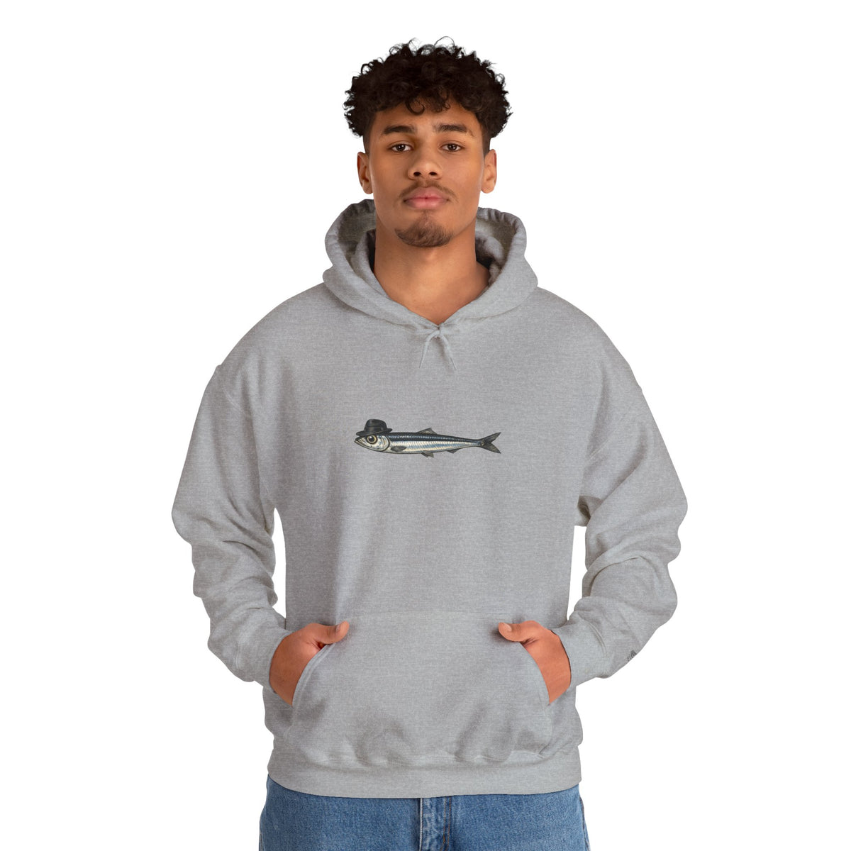 Anchovy Fedora Hoodie