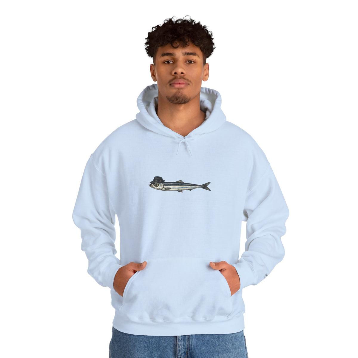 Anchovy Fedora Hoodie