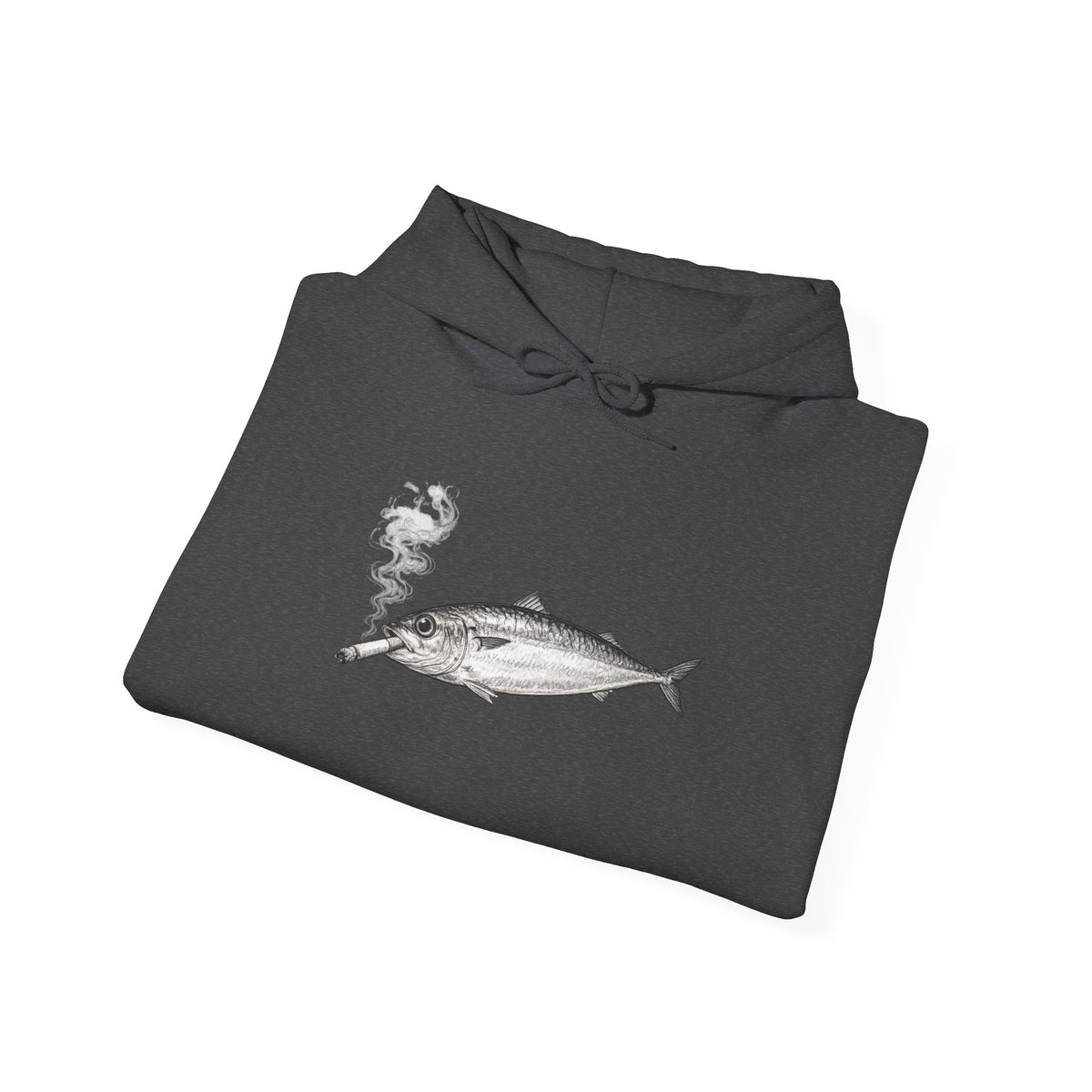 Smoking Fish Hoodie
