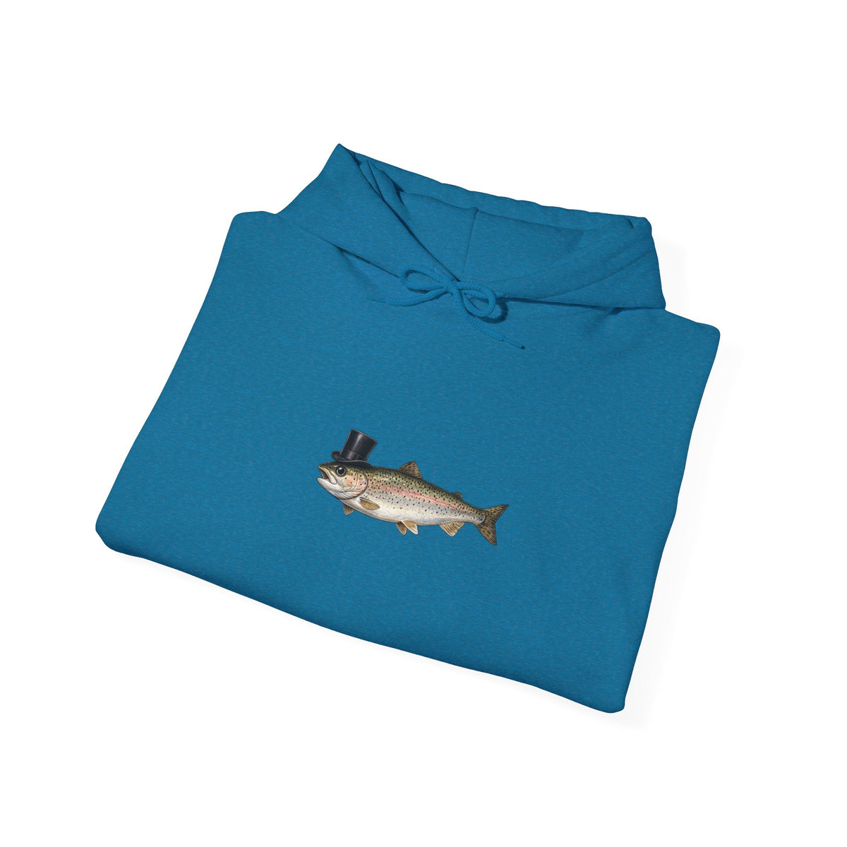 Rainbow Trout Top Hat Hoodie