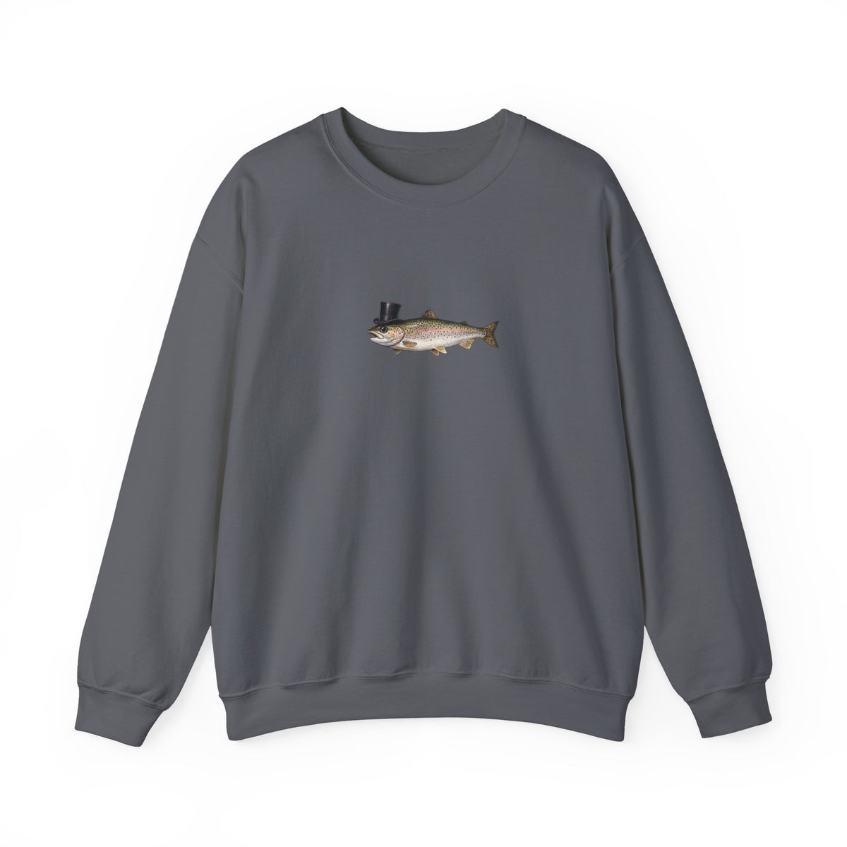 Rainbow Trout Top Hat Sweatshirt