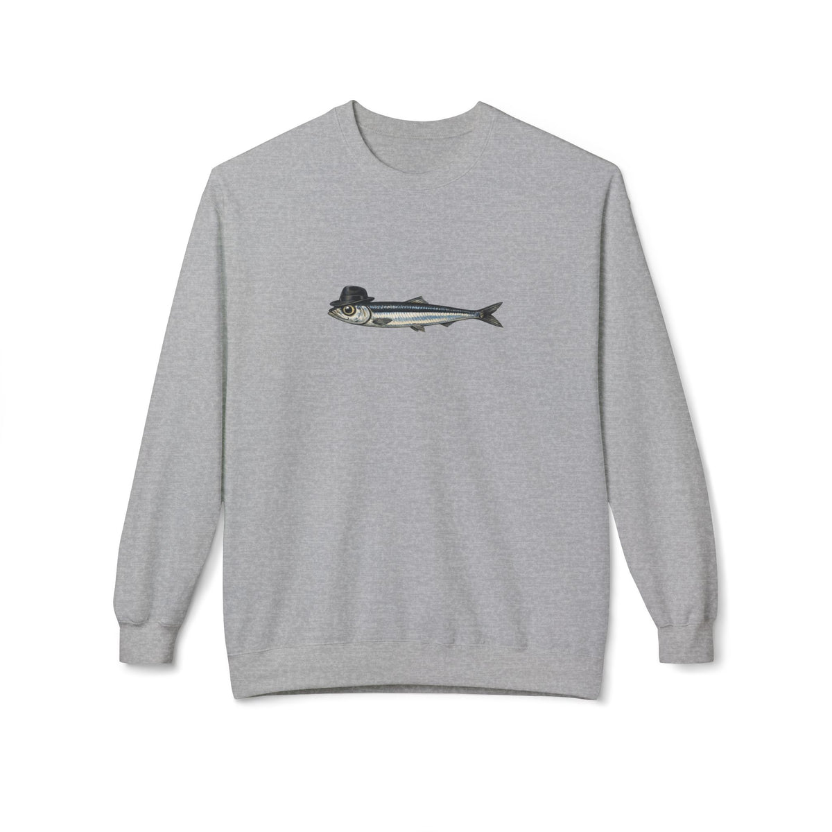 Anchovy Fedora Sweatshirt