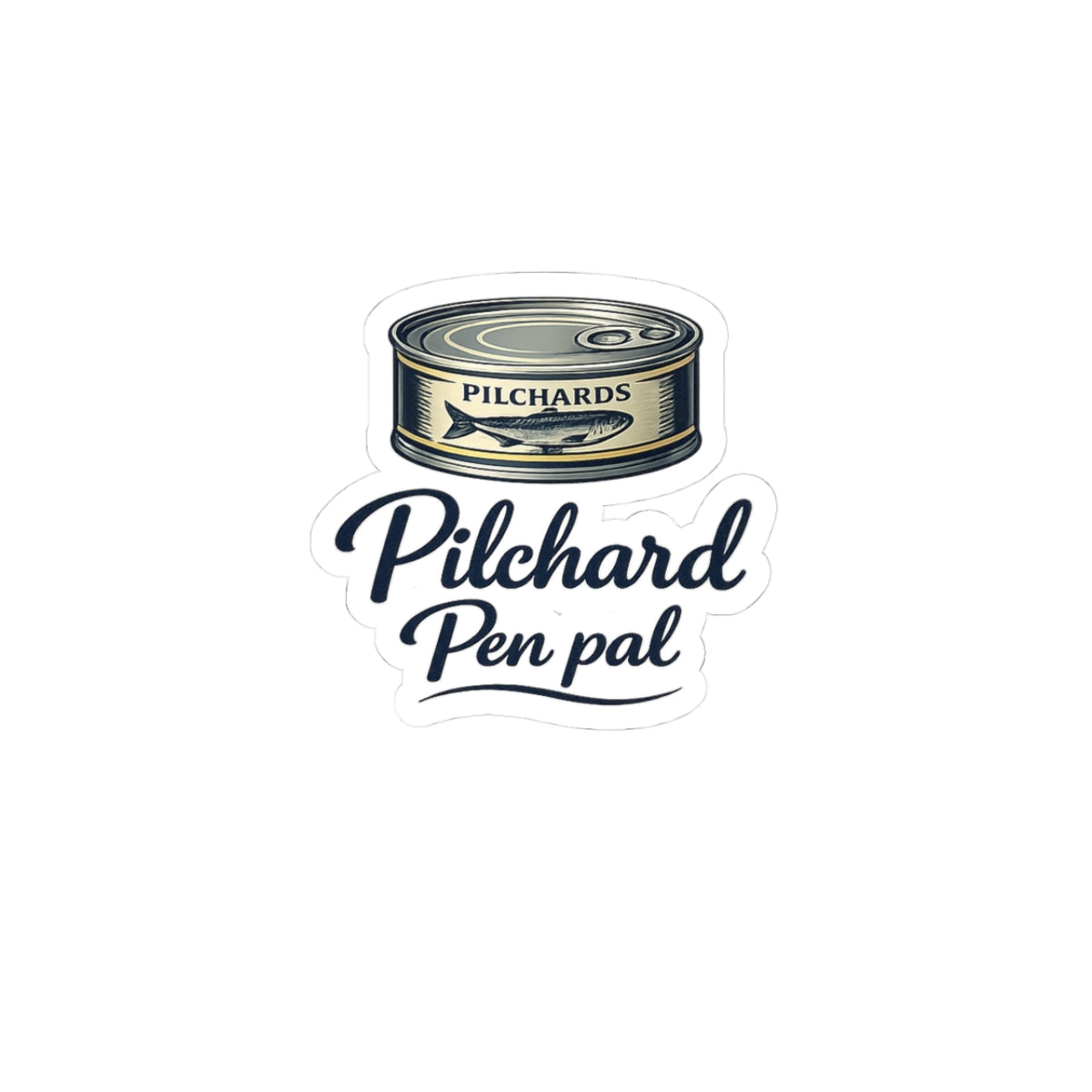 Pilchard Pen Pal sticker