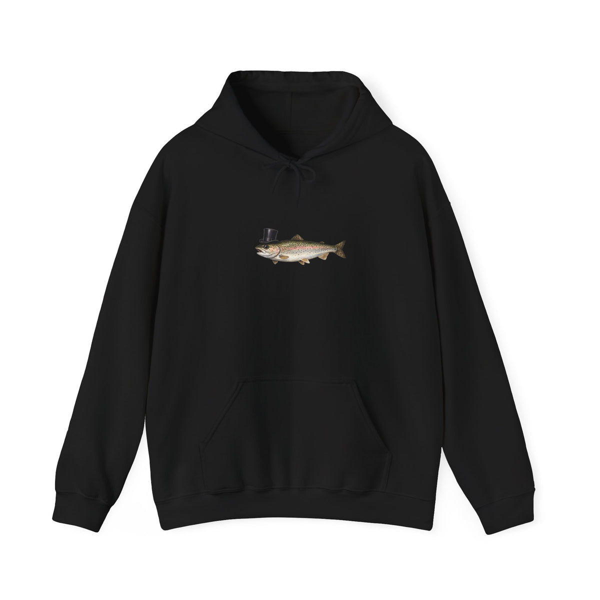 Rainbow Trout Top Hat Hoodie