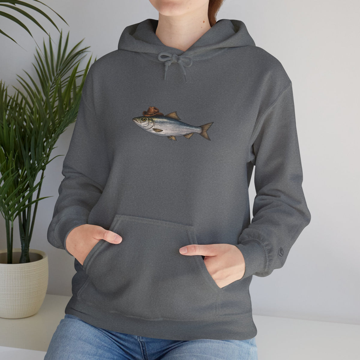 Herring Cowboy Hat Hoodie