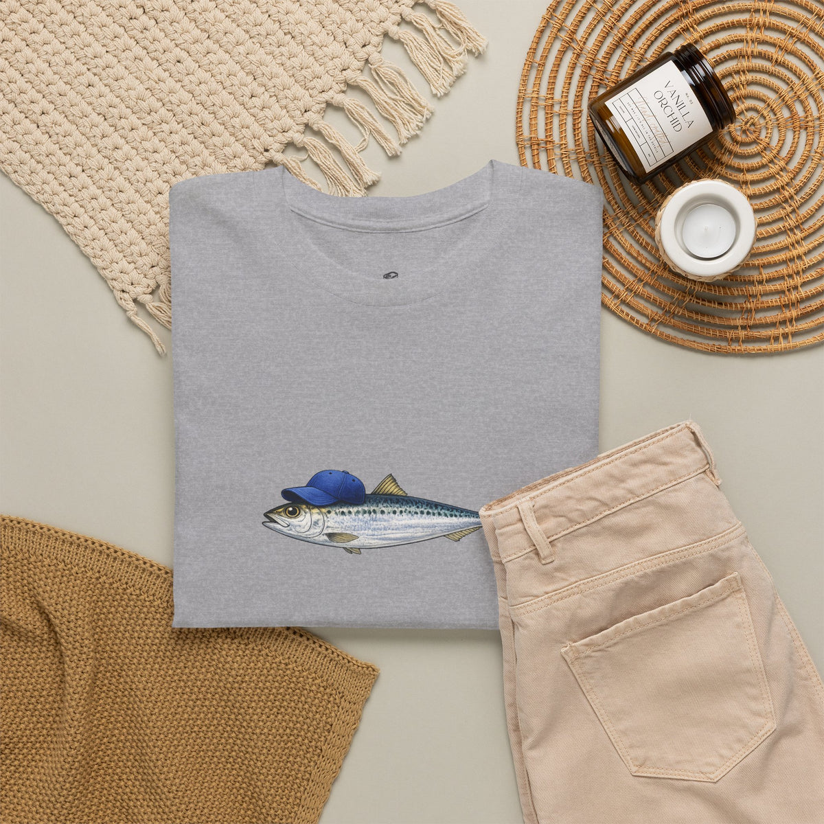 Sardine Baseball Cap T-Shirt