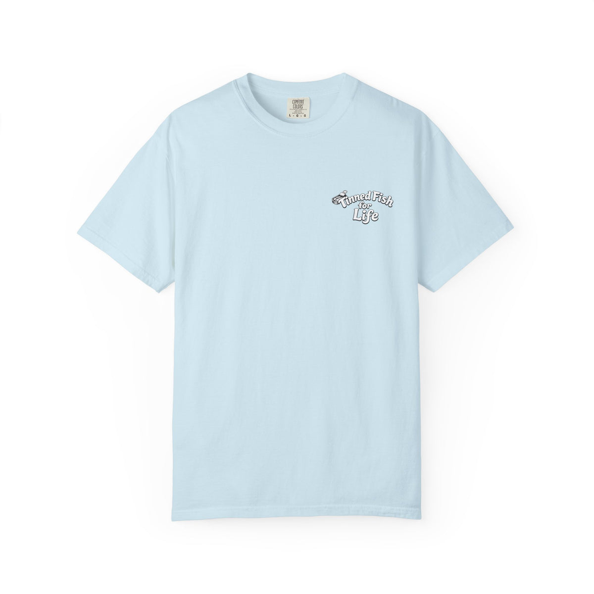 Small Chest Script Logo T-Shirt | Minimal Script Graphic