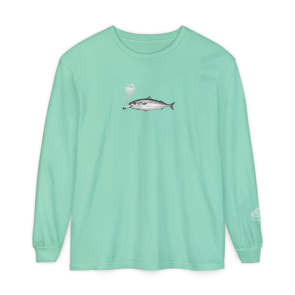 Smoking Fish Long Sleeve shirt