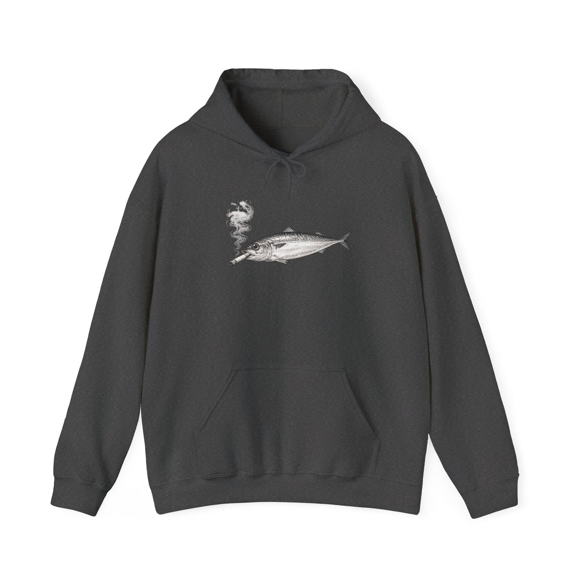 Smoking Fish Hoodie