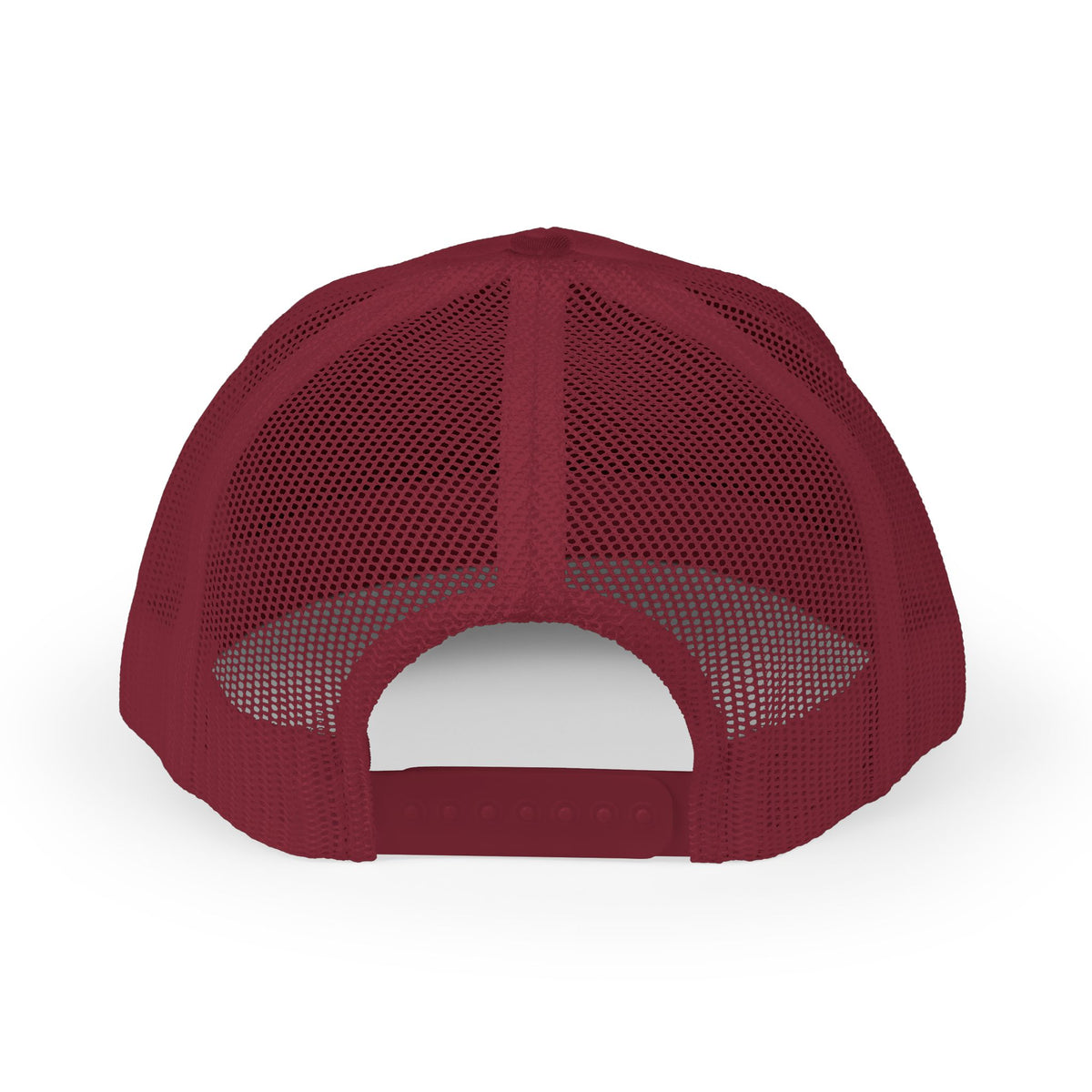 Low-key Silhouette Embroidered Mesh Snapback