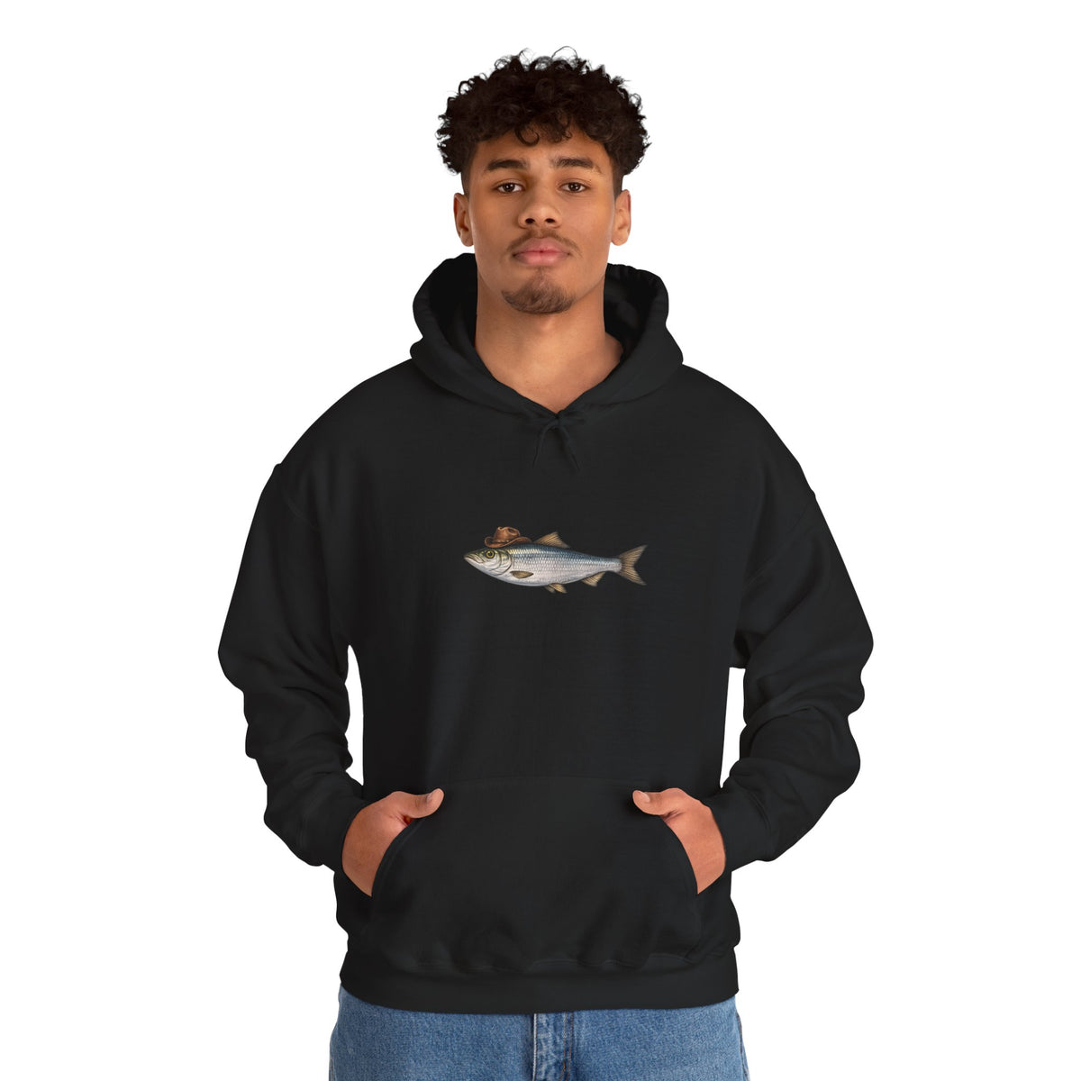 Herring Cowboy Hat Hoodie