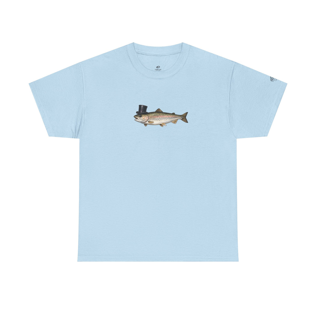 Rainbow Trout Top Hat T-Shirt