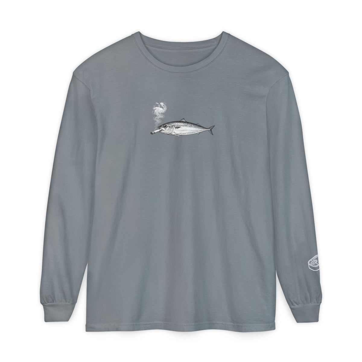 Smoking Fish Long Sleeve shirt