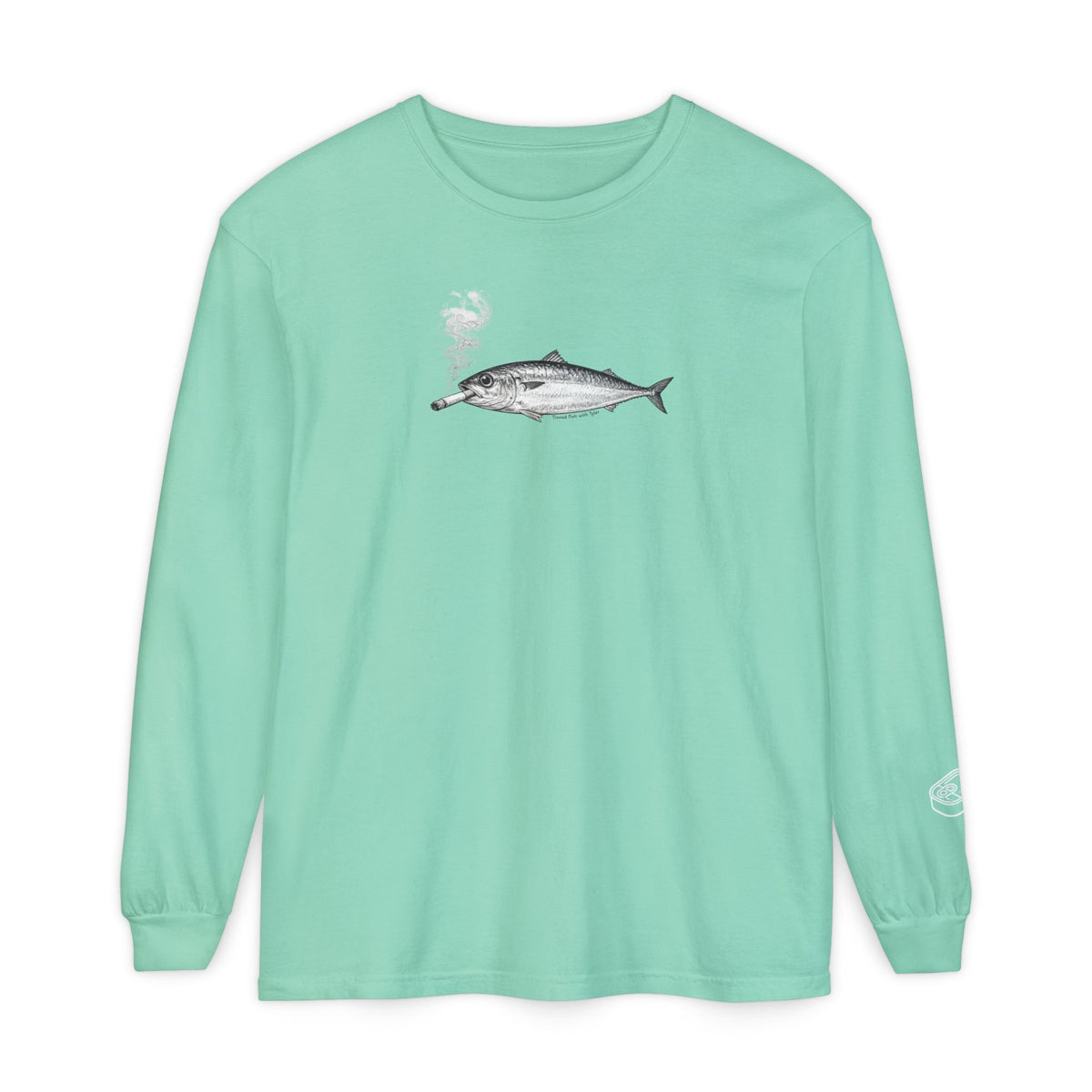 Smoking Fish Long Sleeve shirt