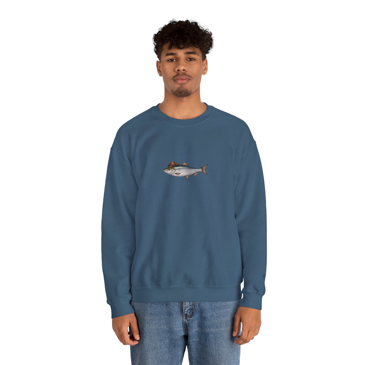 Cowboy Hat Herring Sweatshirt