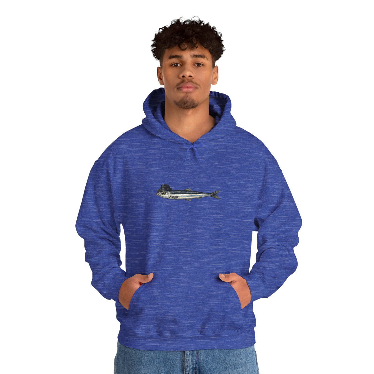 Anchovy Fedora Hoodie
